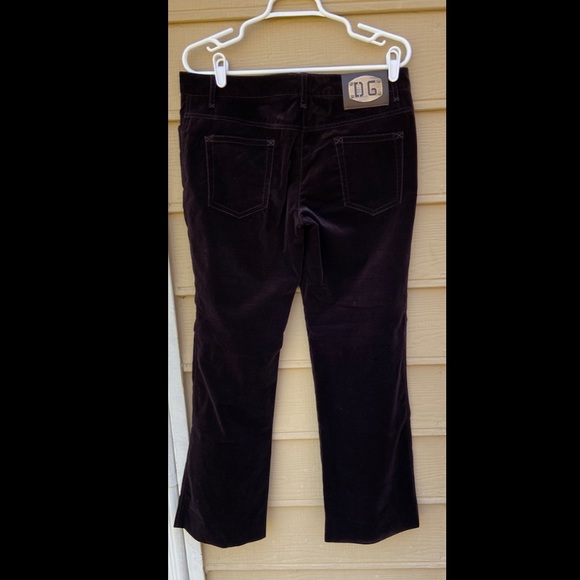 Dolce & Gabbana vevelt Chocolate Brown/Burgundy Pants - Picture 7 of 12